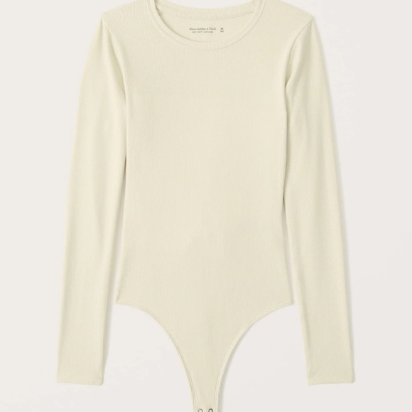 Abercrombie & Fitch Tops - Abercrombie & Fitch I Ribbed Crew Bodysuit